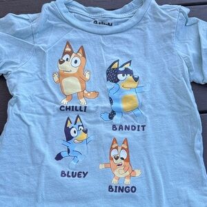 Bluey Kids T-Shirt - Blue